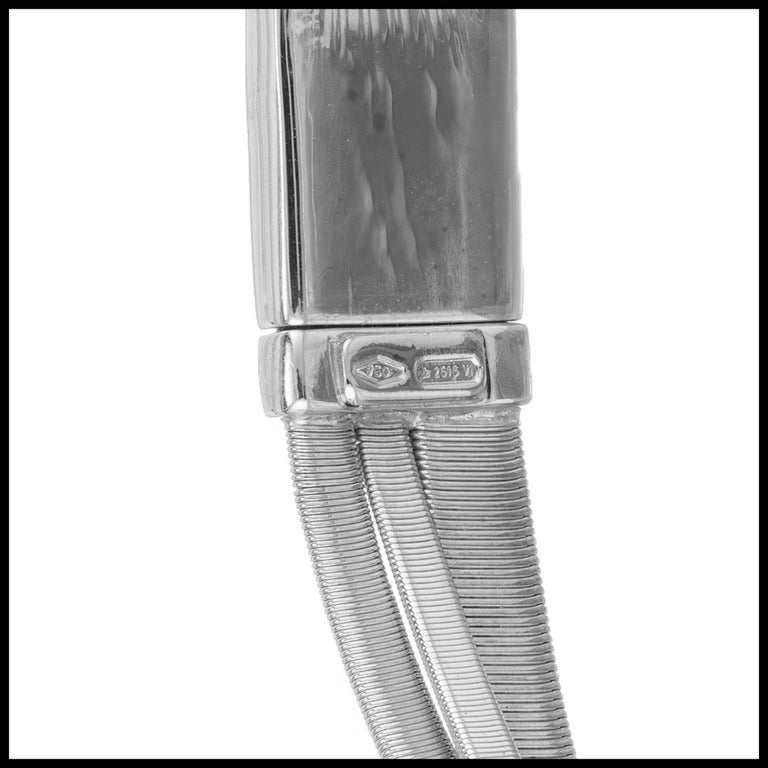 Marco Bicego 1.14 Carat Diamond White Gold Multi-Strand Bracelet – image 4