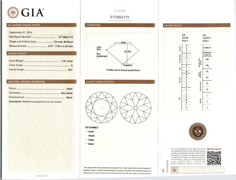 GIA Certified 2.63 Carat Diamonds Yellow Gold Platinum Dangle Earrings – image 8