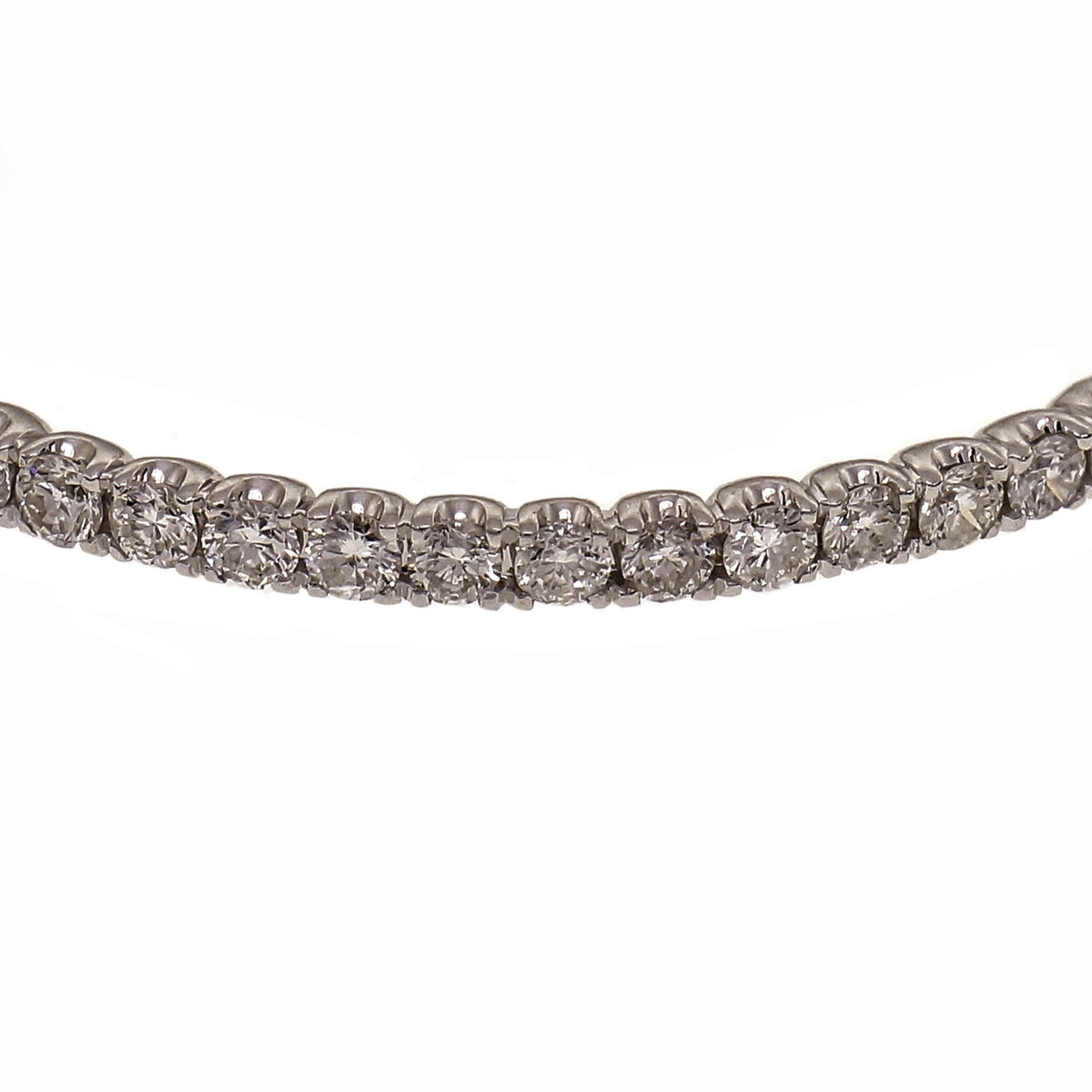 Venetti Diamond Hoop Earrings 1.32ct Inside Out 14k White Gold – image 3