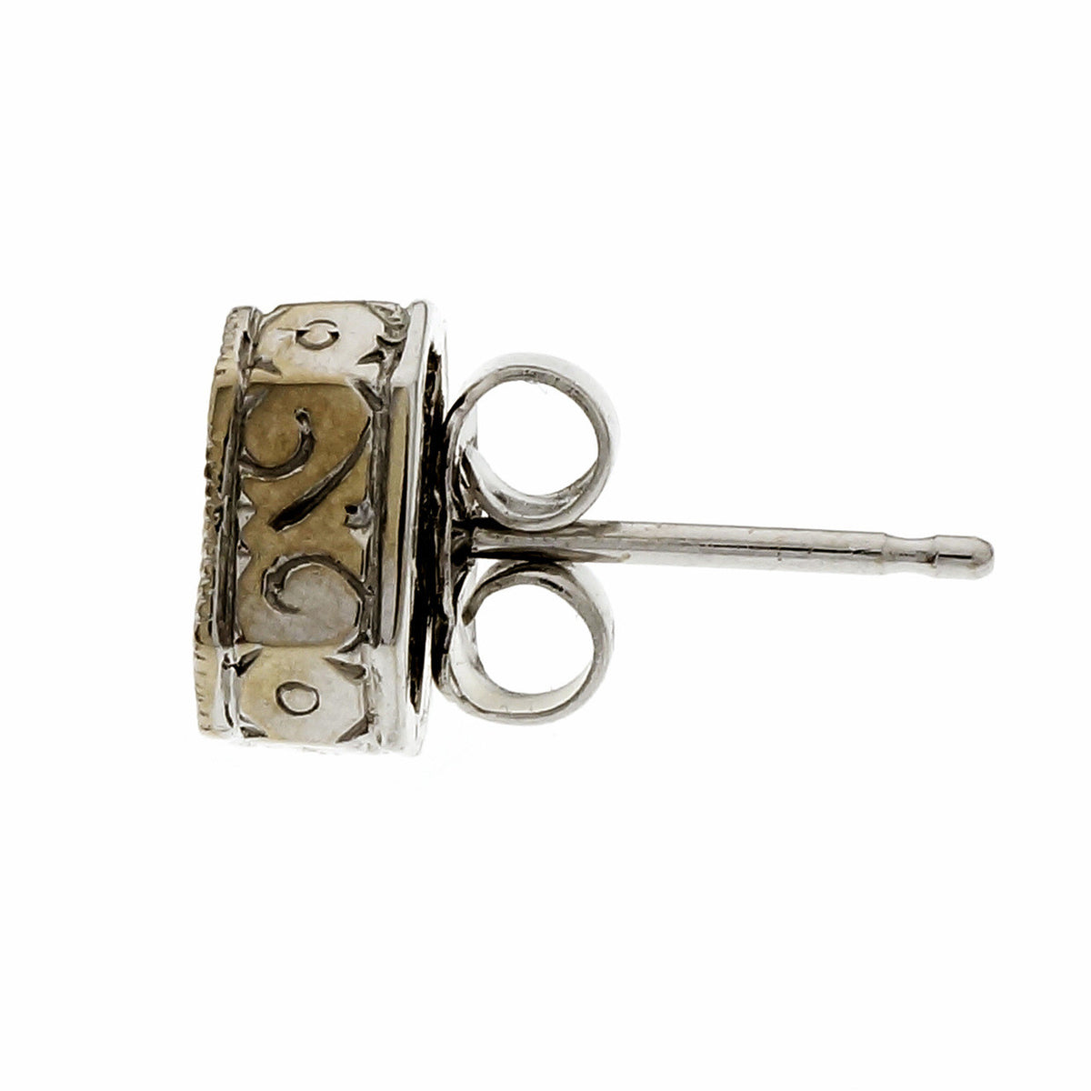 Peter Suchy .80 Carat Diamond White Gold Stud Earrings – image 6