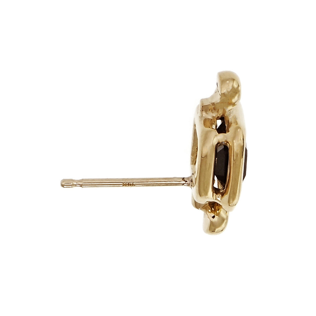 Peter Suchy 2.00ct Tourmaline Diamond Earrings 14k Gold Polished – image 3