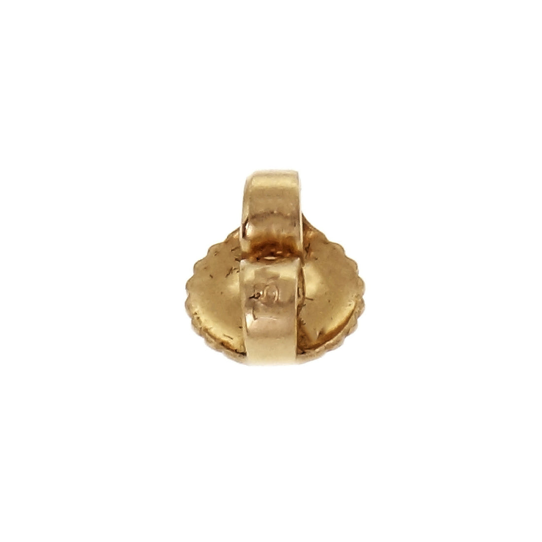 Love Knot Diamond 18k Gold Textured Earrings – image 5