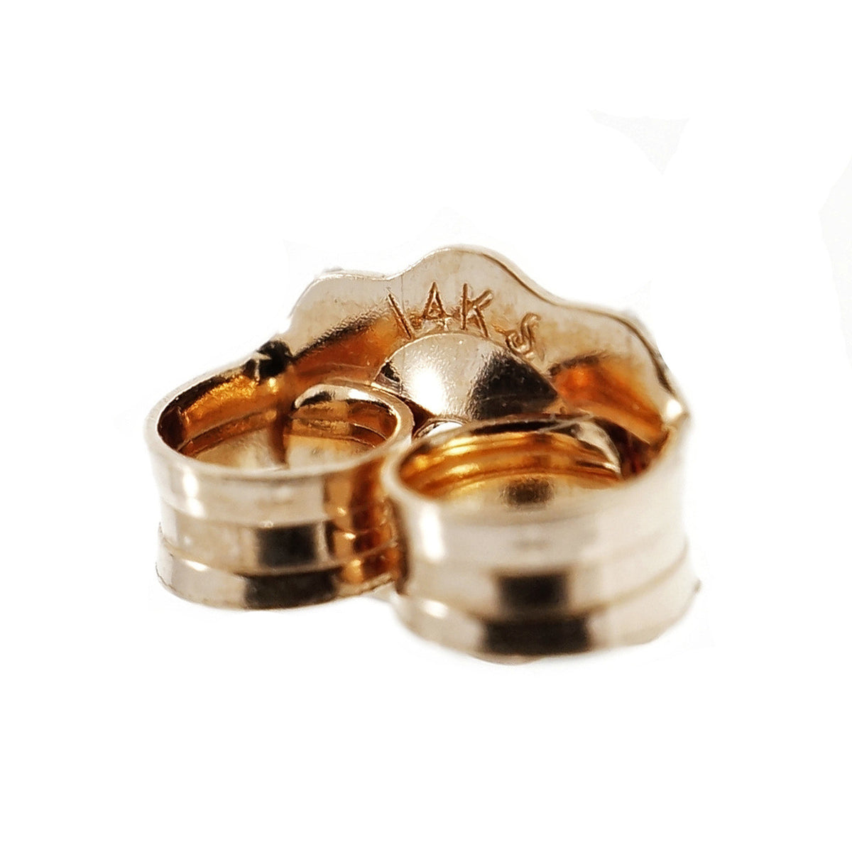 Peter Suchy Rare Quartz Manifestor Crystal Earrings 14k Pink Gold – image 7