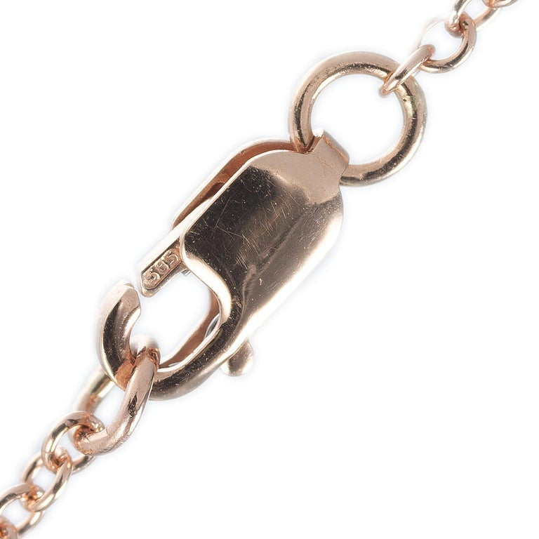Peter Suchy 2.44 Carat Light Brown Diamond Gold Necklace – image 4