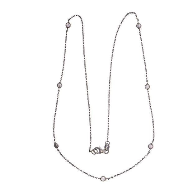 Diamond .70ct Necklace 14k White Gold