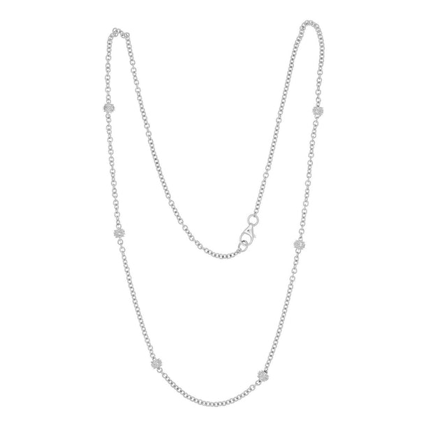 .30 Carat Diamond White Gold Necklace