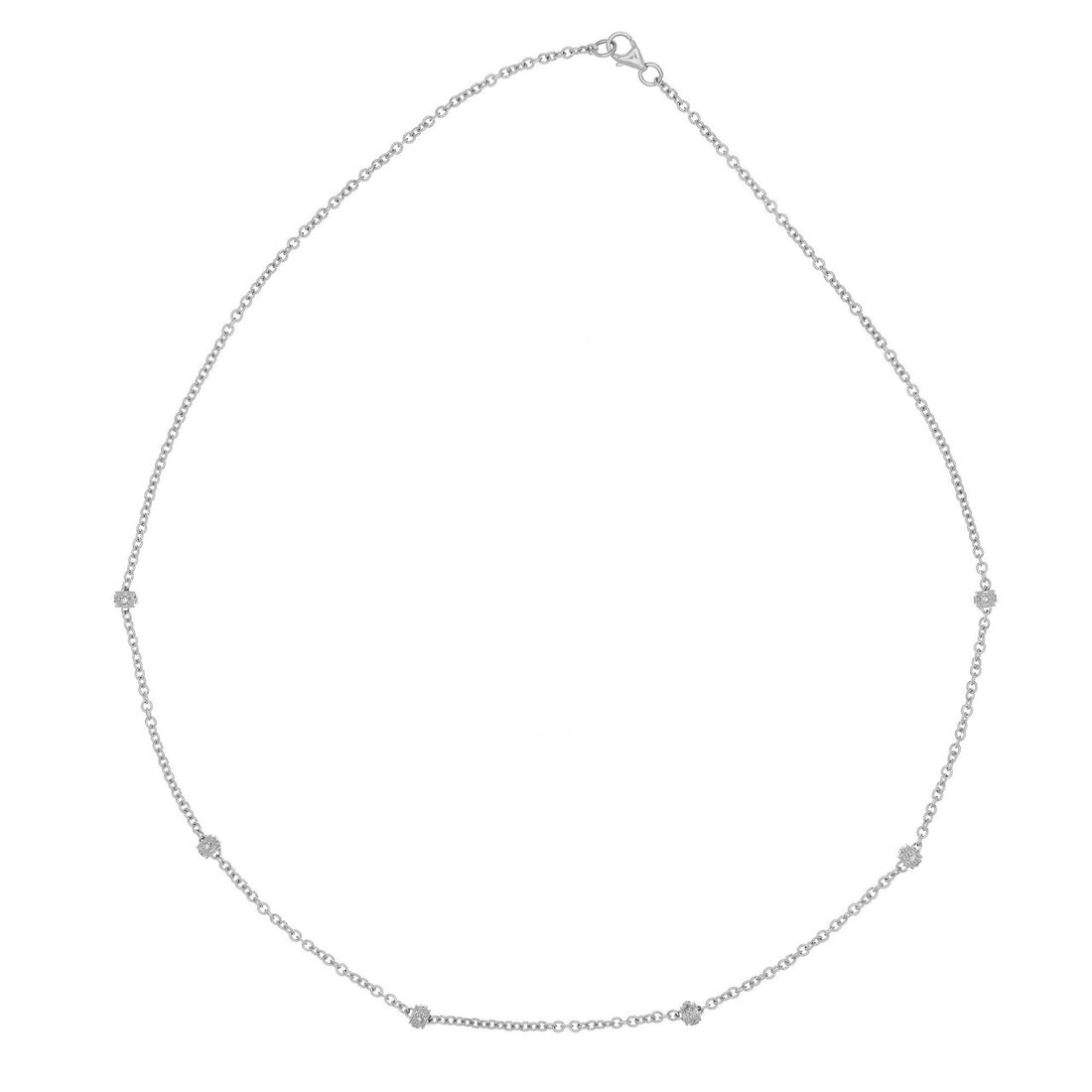 .30 Carat Diamond White Gold Necklace – image 2