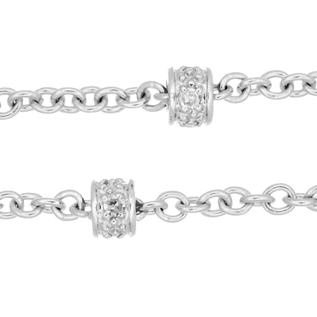 .30 Carat Diamond White Gold Necklace – image 4