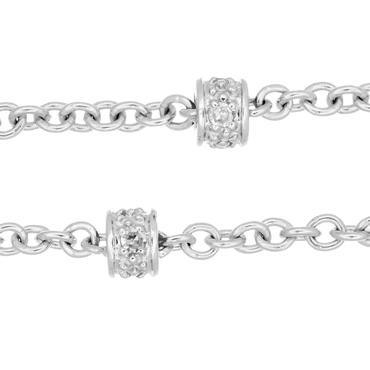 .30 Carat Diamond White Gold Necklace – image 4
