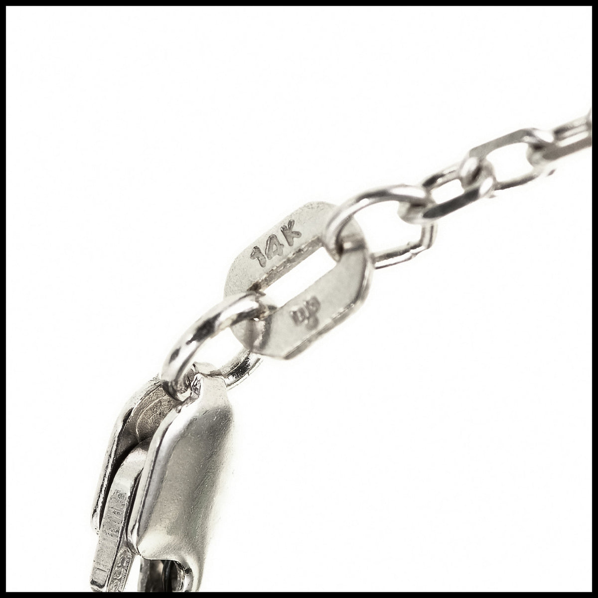 GIA Certified Natural Jadeite Jade White Gold Necklace – image 2