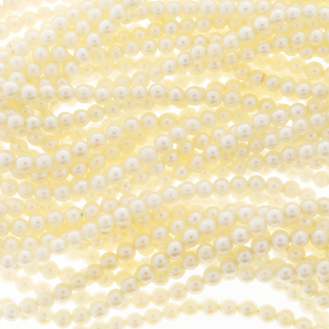Estate 18k Gold 13 Strand Akoya Pearl Necklace Multicolor Enameled Center Link – image 6