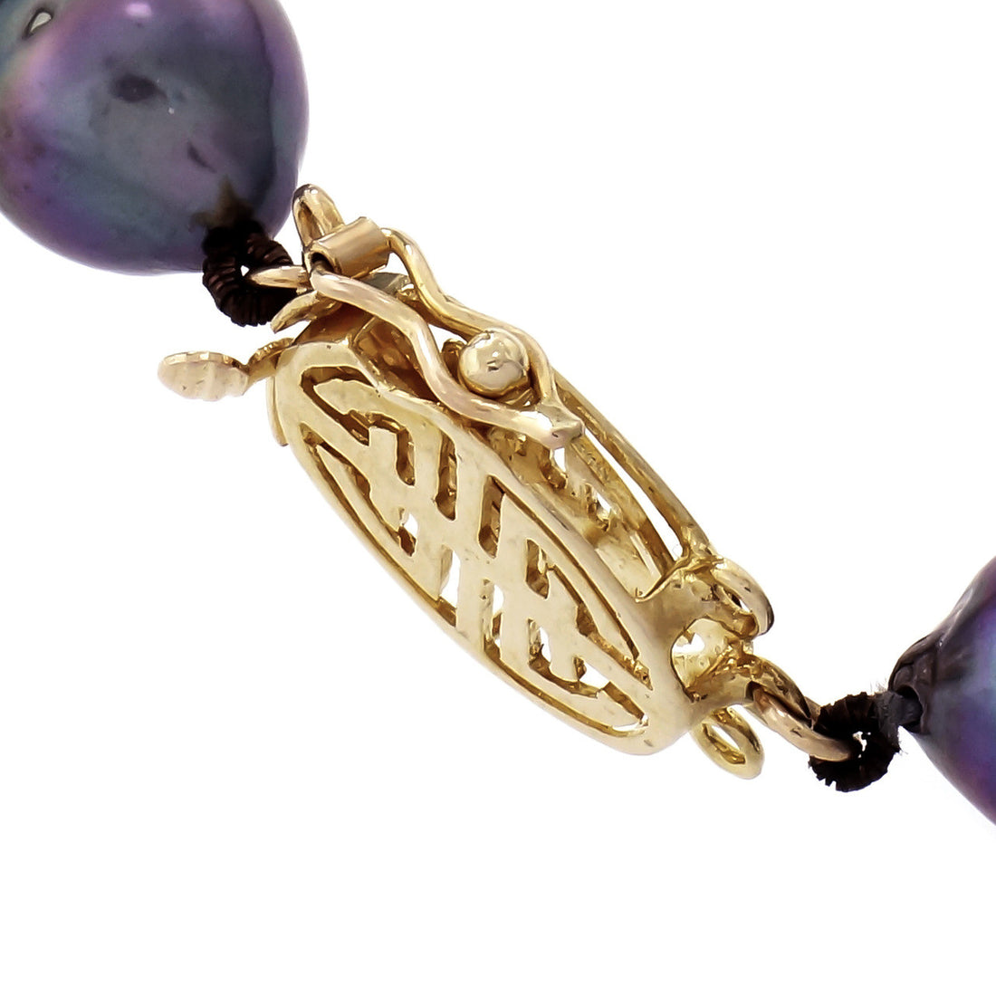 9mm Dyed Baroque Freshwater Pearl Necklace – image 4