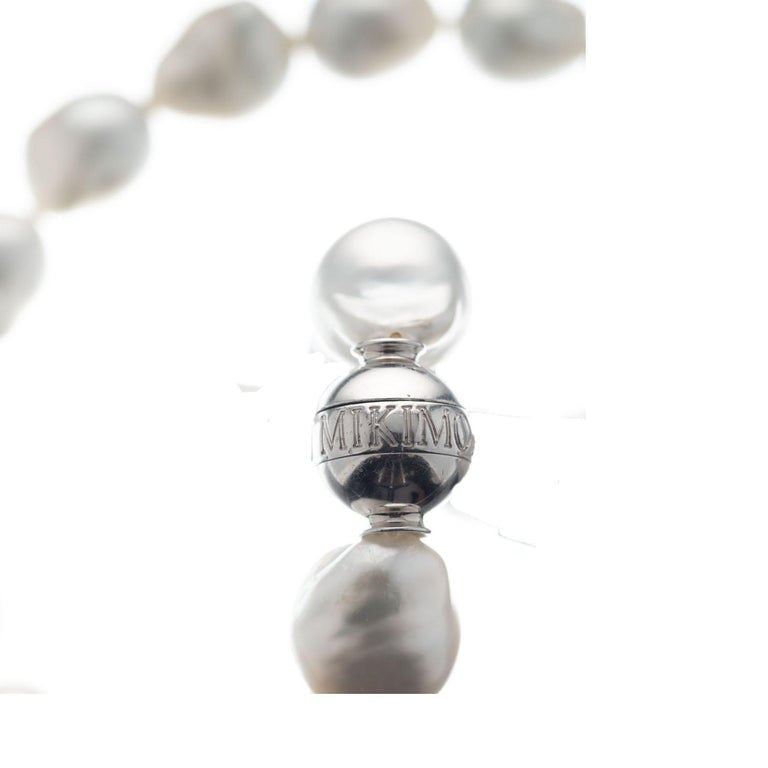 Mikimoto Baroque South Sea Pearl Gold Necklace – image 5