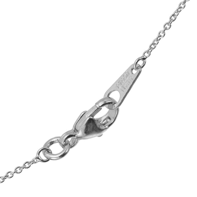 .83 Carat Tanzanite Diamond Halo Platinum Pendant Necklace – image 4
