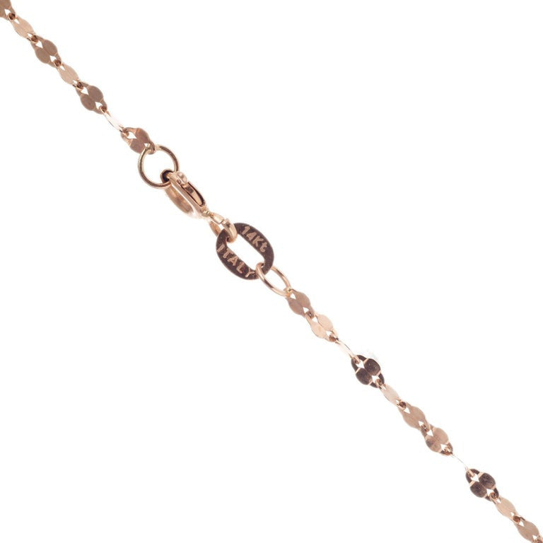 27.00 Carat Aqua Antique Retro Art Deco Rose Gold Ruby Diamond Pendant Necklace – image 4