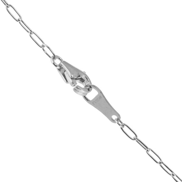 Peter Suchy EGL Certified .82 Marquise Pave Diamond Platinum Pendant Necklace – image 4