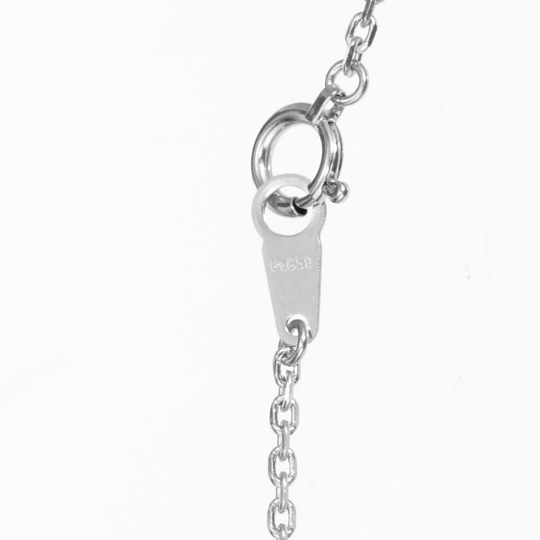 Peter Suchy 1.57 Spessartine Garnet Platinum Pendant Necklace – image 4