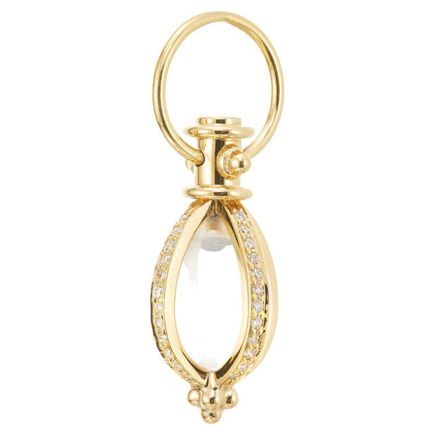 Temple St. Clair .24 Carat Diamond Amulet Yellow Gold Pendant