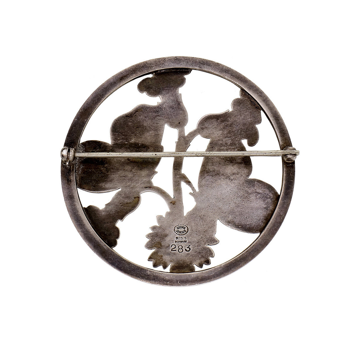 Classic George Jensen Sterling Silver Butterfly Broach #283 – image 2