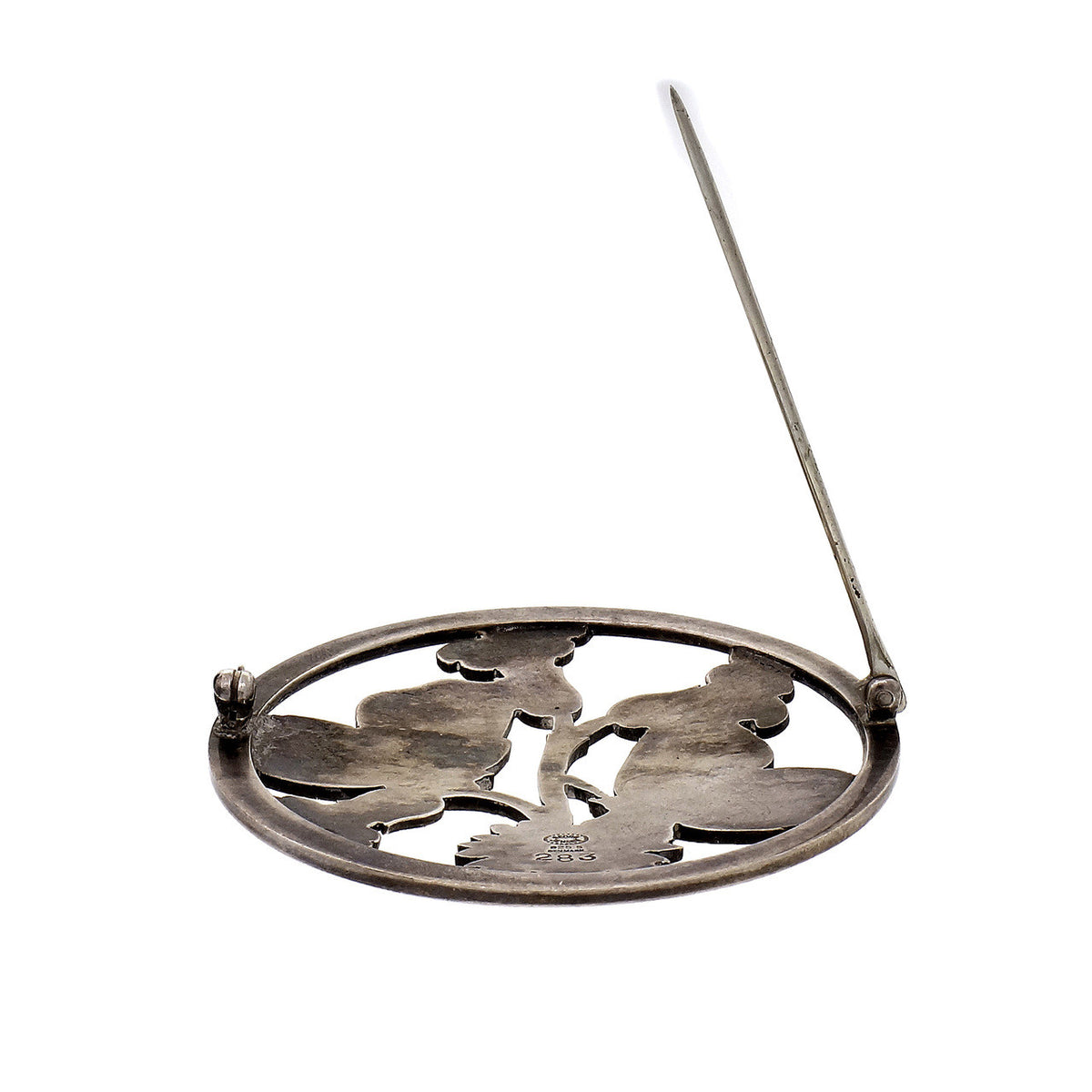 Classic George Jensen Sterling Silver Butterfly Broach #283 – image 4