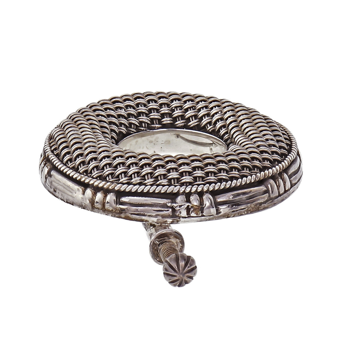Vintage John Hardy Circle Pin Sterling Silver – image 4