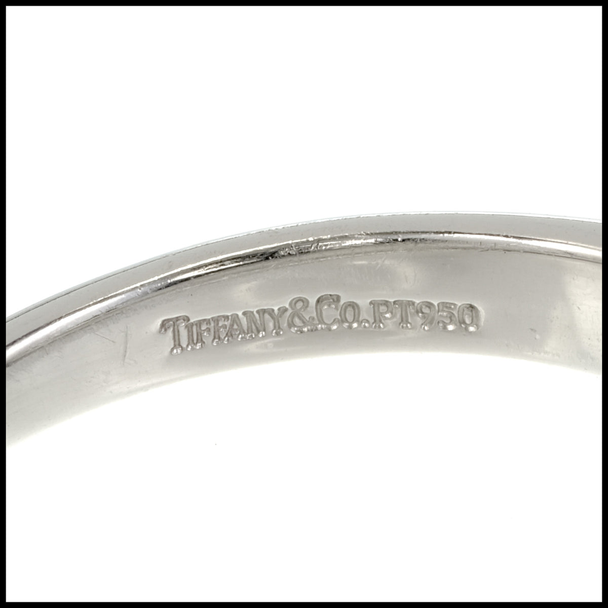 Authentic Tiffany & Co Platinum Engagement Ring GIA Certified Diamond – image 14