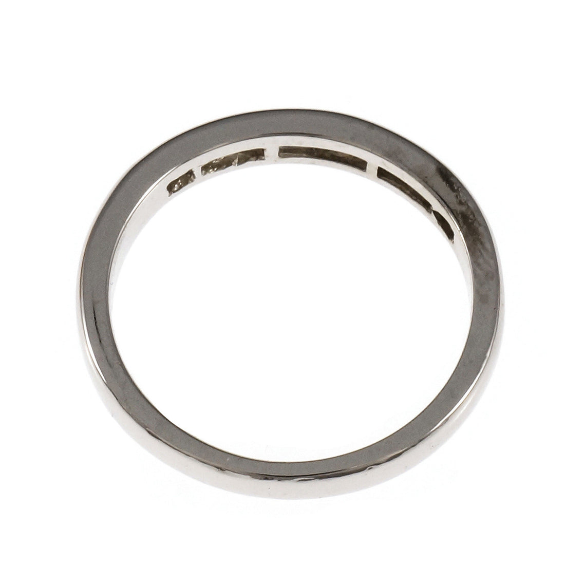 Jeff Cooper Straight Baguette Diamond Band Ring Platinum – image 5