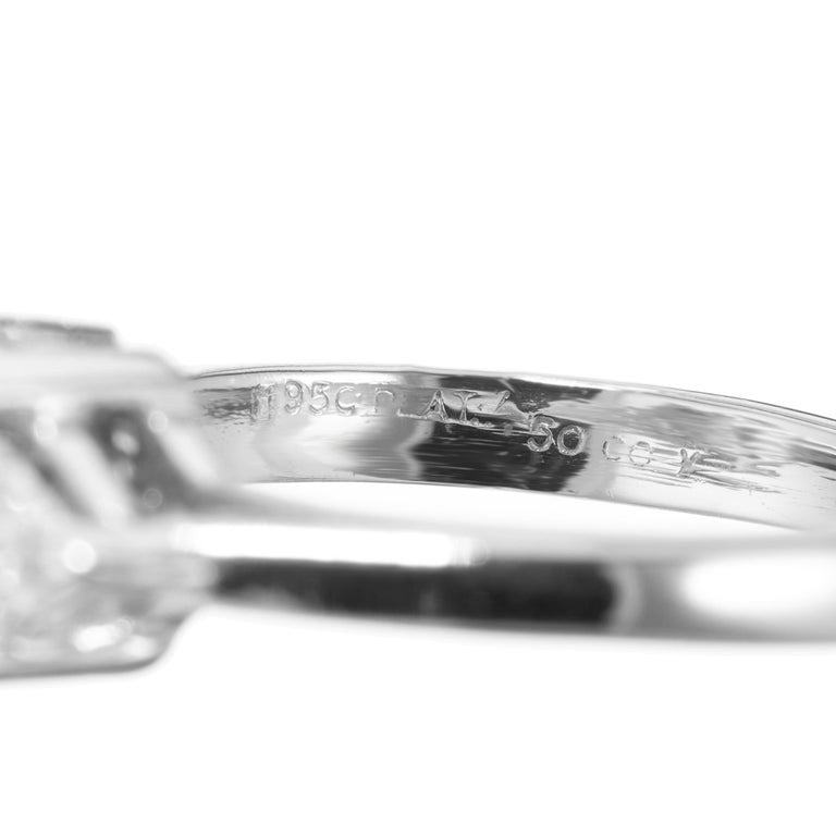 GIA 1.10 Carat Oval Cornflower Blue Sapphire Diamond Platinum Engagement Ring – image 5