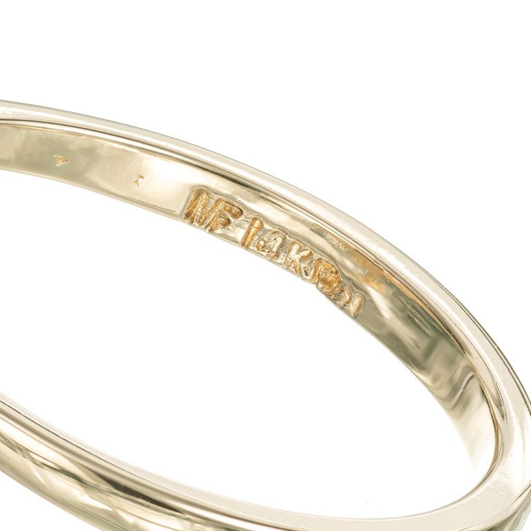 2.65 Carat Pear Shaped Natural Amethyst Diamond Halo Gold Ring – image 6