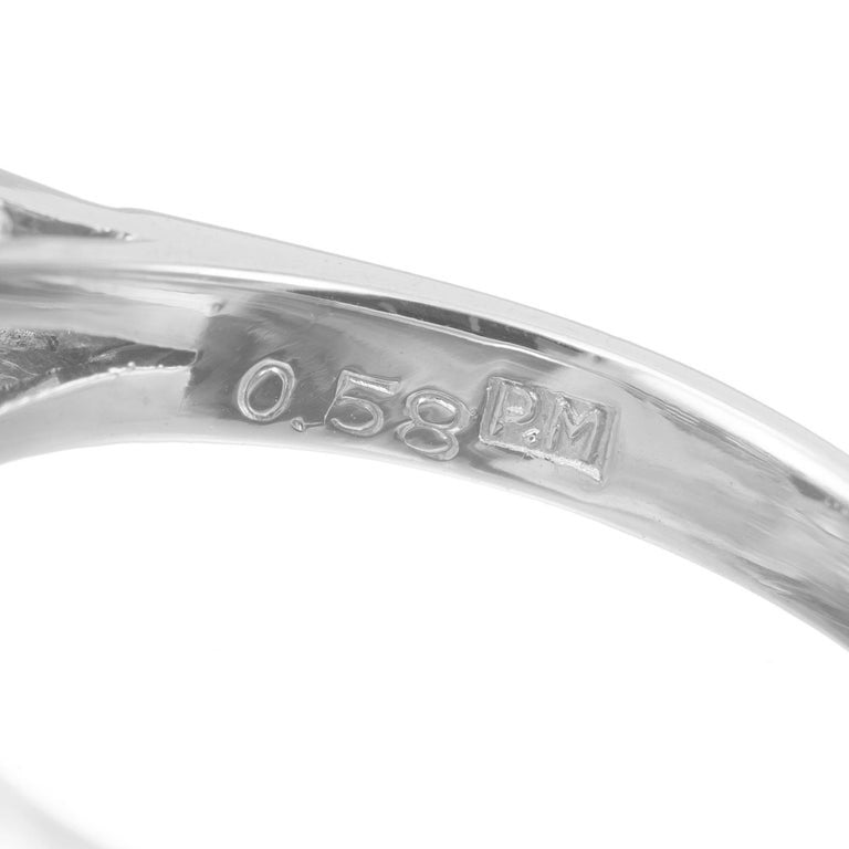 10.99 Carat Pyralspite Garnet Diamond Platinum Engagement Ring – image 7