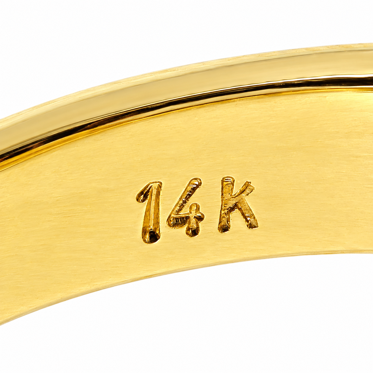 8.00 Carat Orange Yellow Cushion Citrine Diamond 14k Yellow Gold Ring – image 5