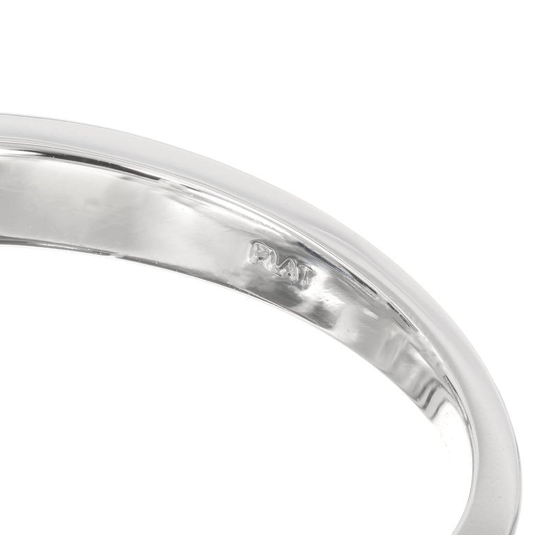 GIA Certified 1.82 Carat Blue Sapphire Diamond Platinum Engagement Ring – image 5