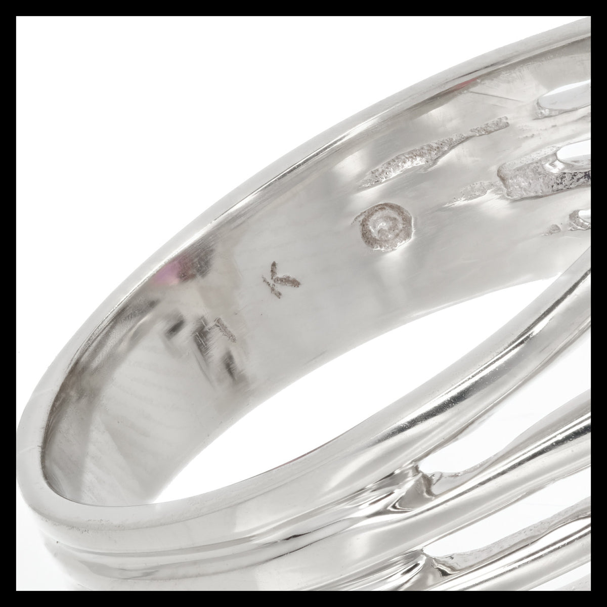 2.50 Carat Marquise Amethyst Diamond Halo Gold Cocktail Ring – image 4