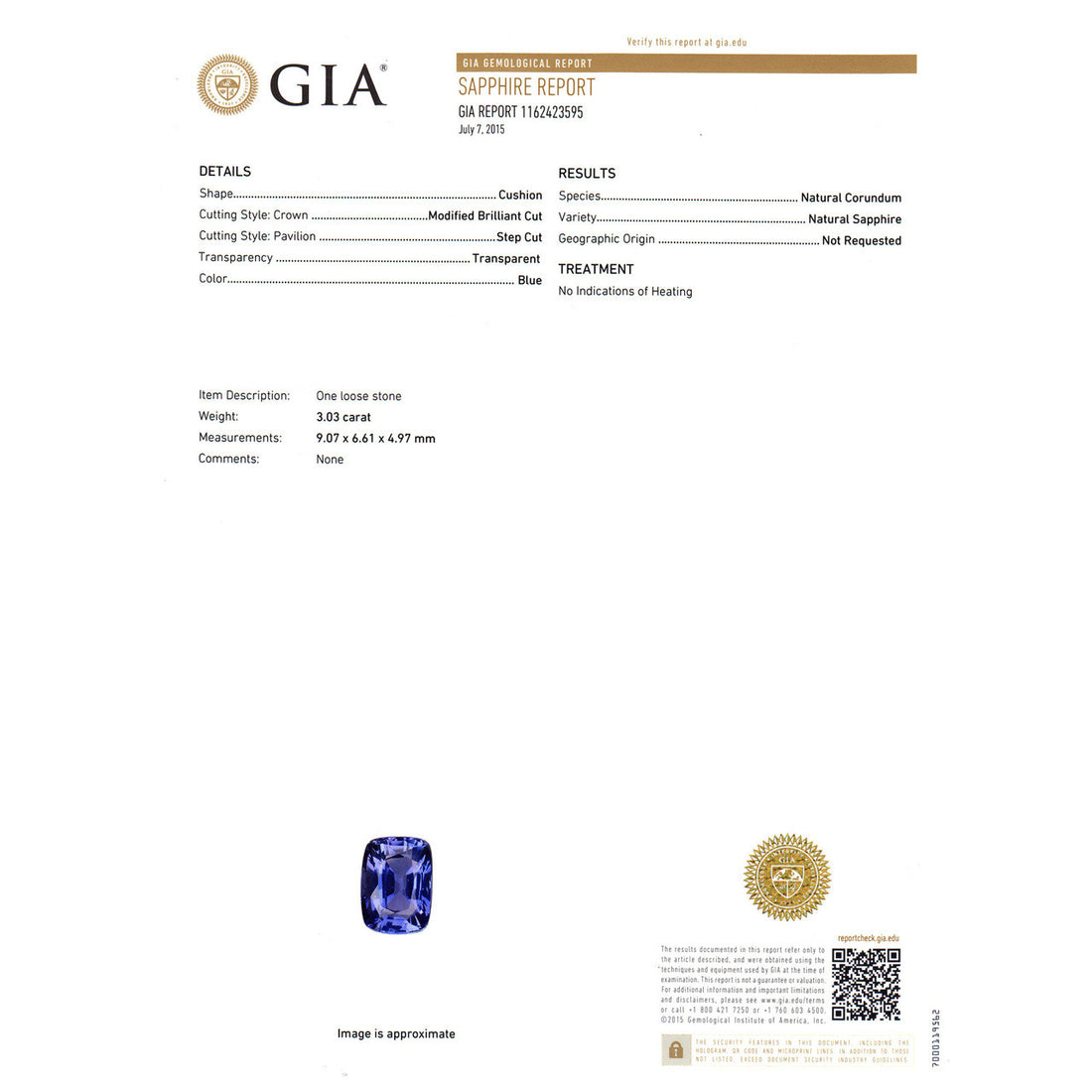 Sasha Primak 3.03 Carat Violet Blue Sapphire Diamond Platinum Engagement Ring – image 3