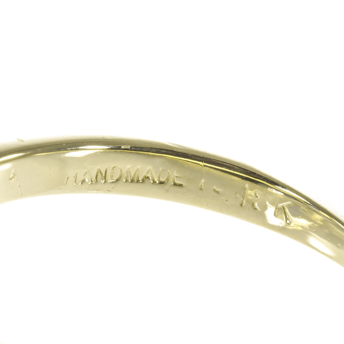 1.25 Carat Diamond Gold Platinum Three Stone Engagement Ring – image 5