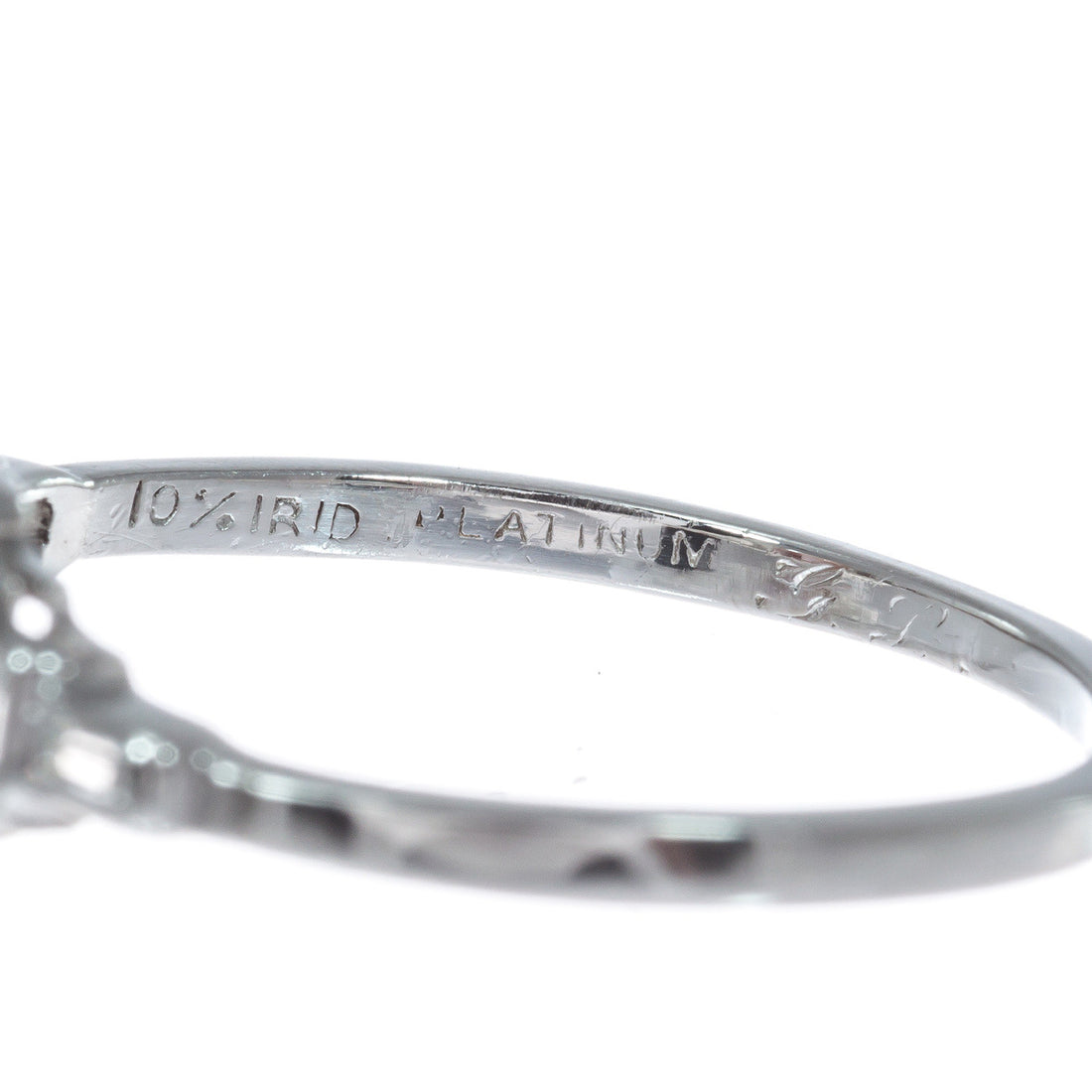 GIA Certified 1.26 Orange Sapphire Diamond Platinum Engagement Ring – image 5