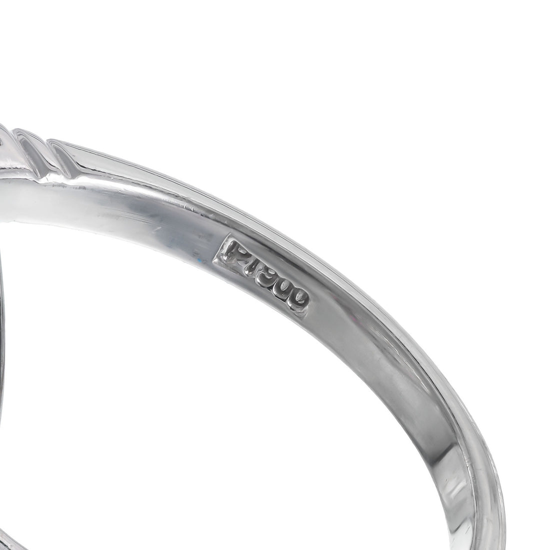 GIA Certified 3.34 Carat Diamond Ruby Onyx White Gold Cocktail Ring – image 5