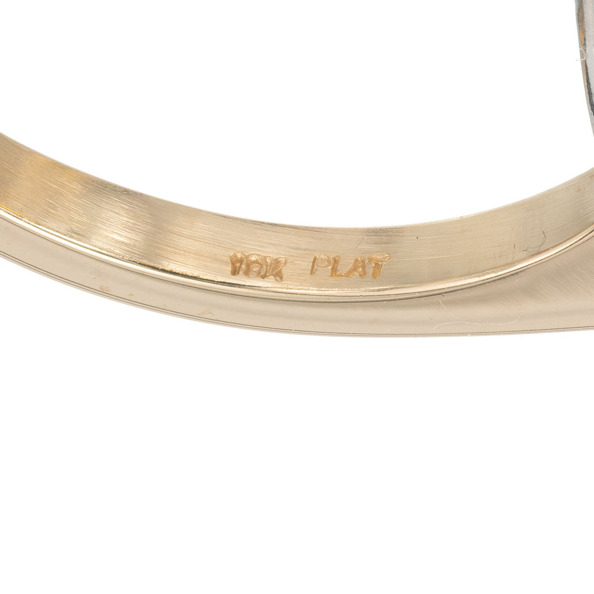 Peter Suchy GIA 14.54 Orange Sapphire Diamond Yellow Gold Cocktail Ring – image 6