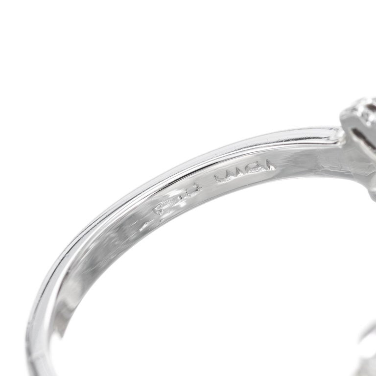 .95 Carat Diamond Open Work White Gold Dome Ring – image 7