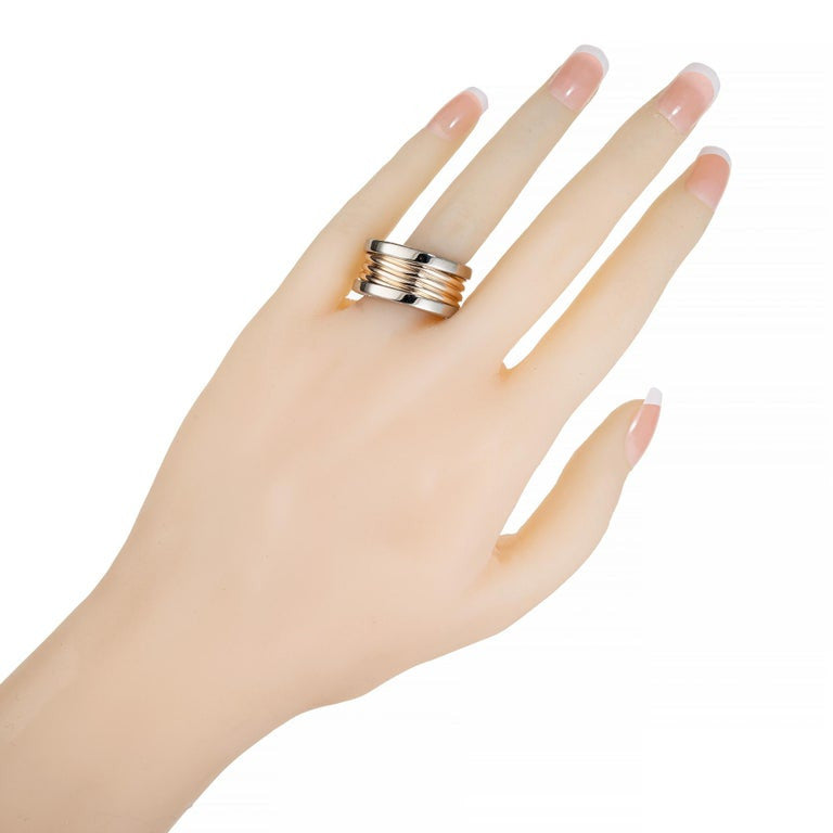 .45 Carat Diamond Rose White Gold Band Ring – image 7