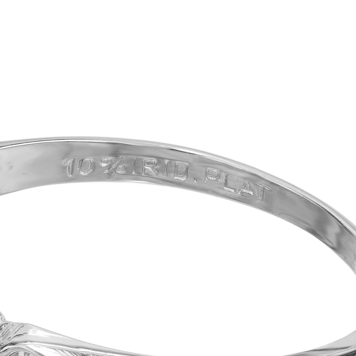 Art Deco Platinum Engagement Ring with 0.51ct Light Brown Diamond – image 7