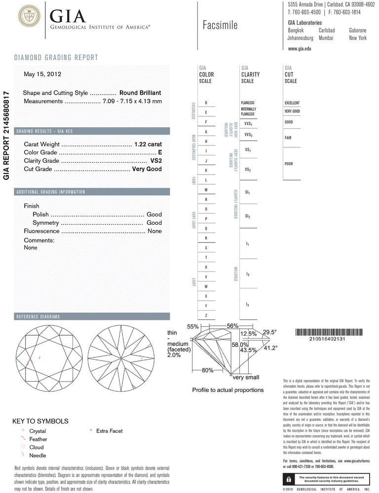 Peter Suchy GIA Certified 1.22 Carat Diamond Platinum Halo Engagement Ring – image 3