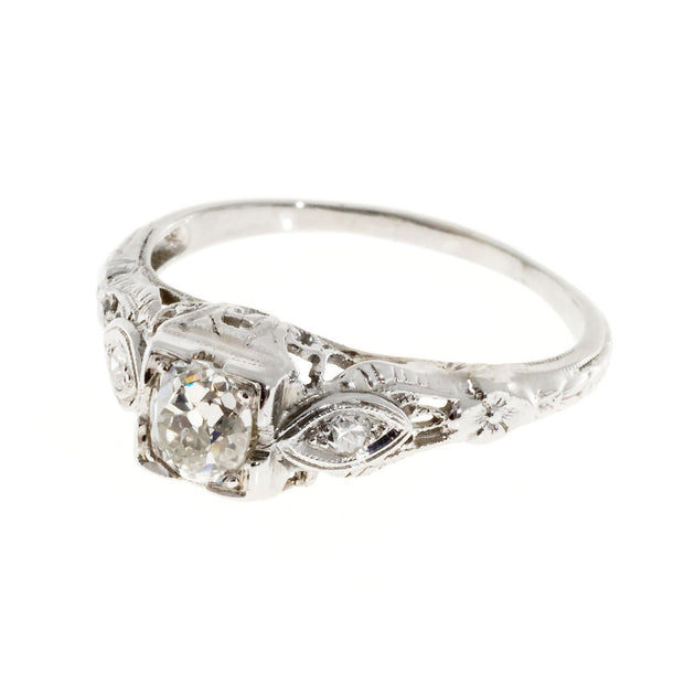 .33 Carat Diamond White Gold Engagement Ring
