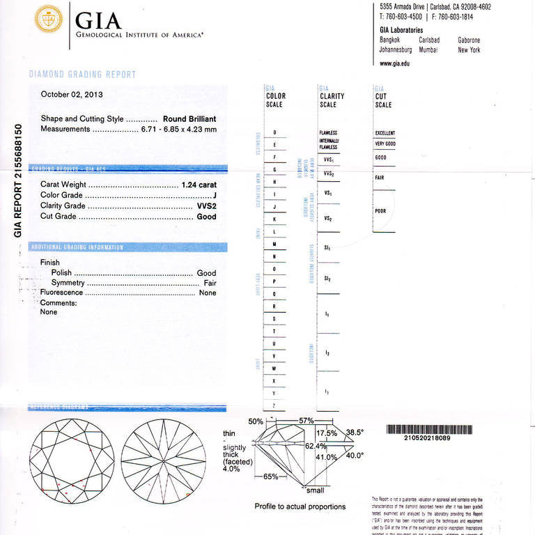 Peter Suchy 1.24 Carat Diamond Platinum Halo Engagement Ring – image 8
