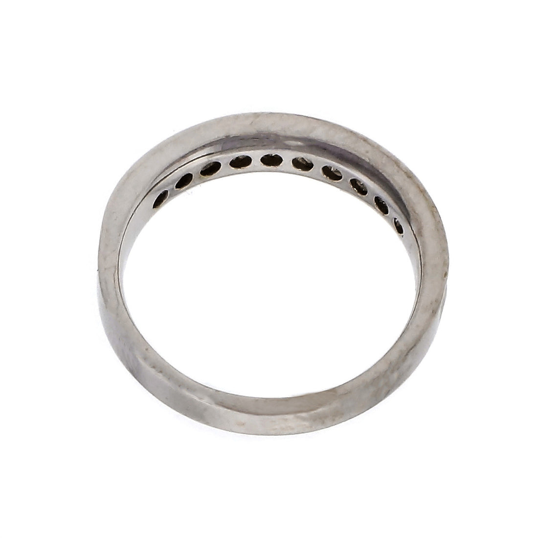 .80ct Princes Cut Diamond Channel Set 14k White Gold Wedding Band Ring – image 5