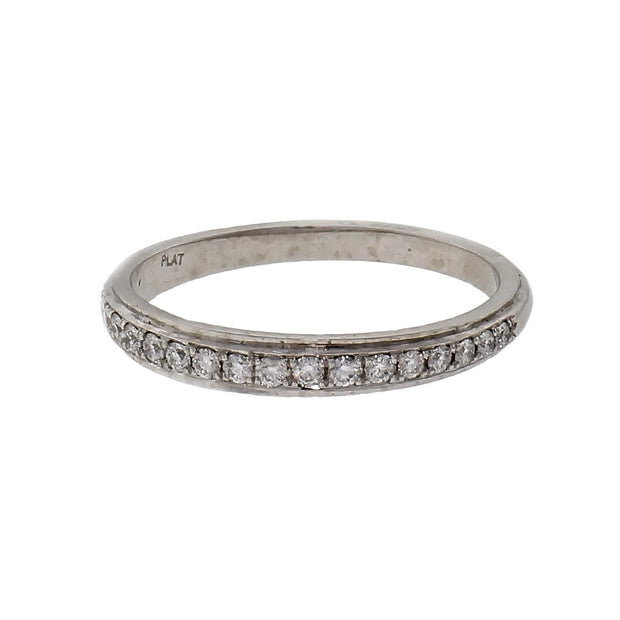 .16ct Diamond Platinum Wedding Band Ring