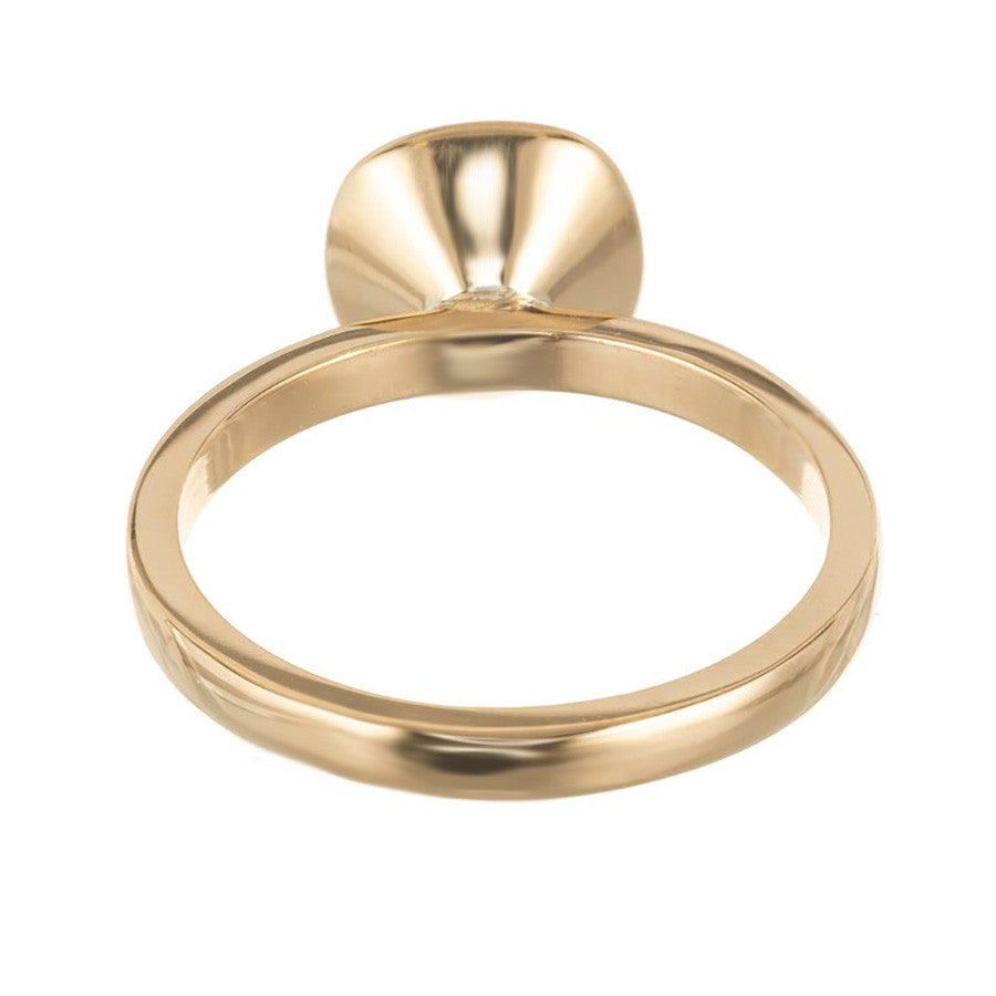 OLD LISTING Peter Suchy 1.35 Carat Light Brown Diamond Gold Solitaire Engagement Ring – image 5