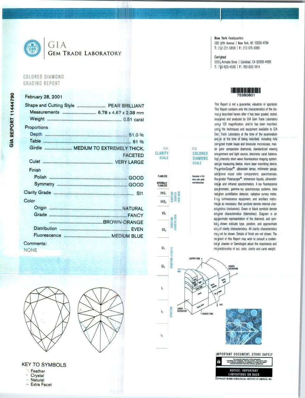 Peter Suchy GIA Certified .51 Carat Diamond 14k Rose Gold Engagement Ring – image 3