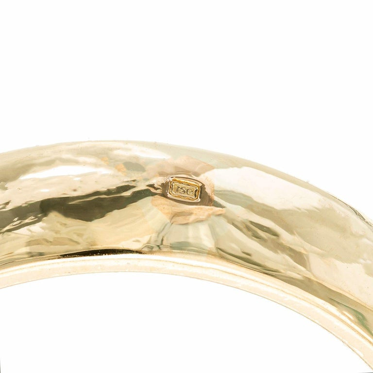 .25 Carat Diamond Yellow Gold Art Nouveau Engagement Ring – image 6