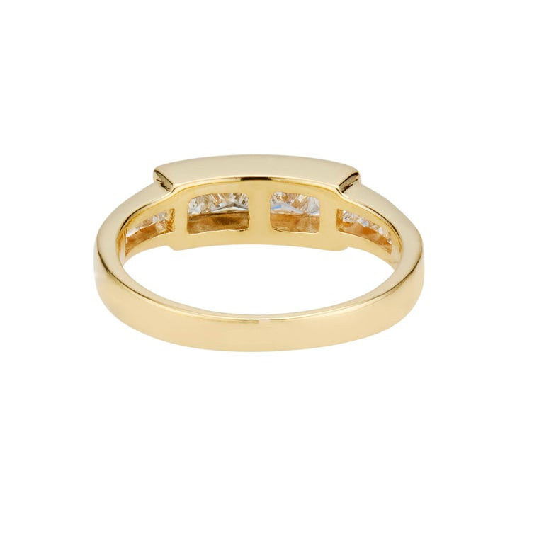 .84 Carat Diamond Yellow Gold Channel Set Wedding Band Ring – image 3